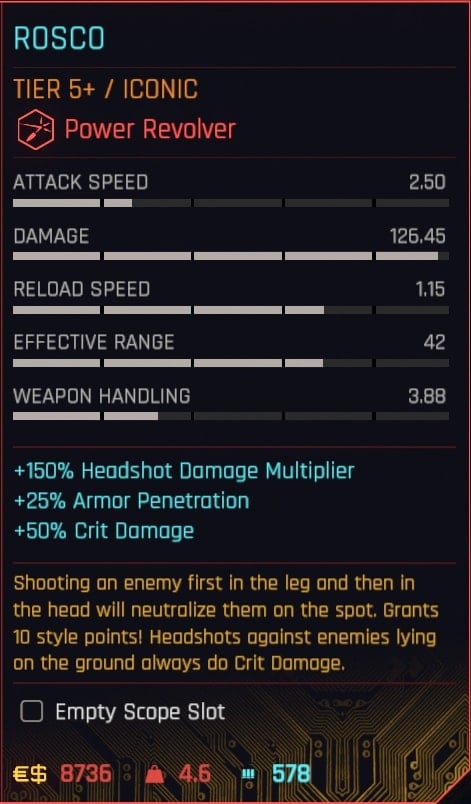 New Iconic Items in Cyberpunk 2077 Phantom Liberty