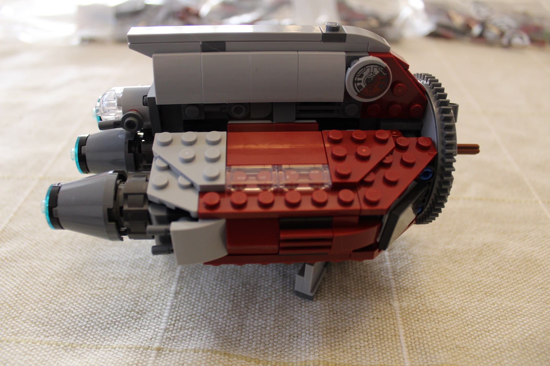 Star Wars LEGO Ahsoka Shuttle T-6 Review - Shuttle step 2.2
