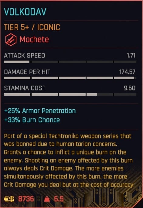 New Iconic Items in Cyberpunk 2077 Phantom Liberty