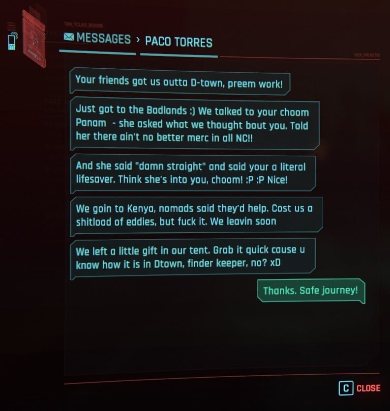 Balls to the Wall - final message from Paco and farewell