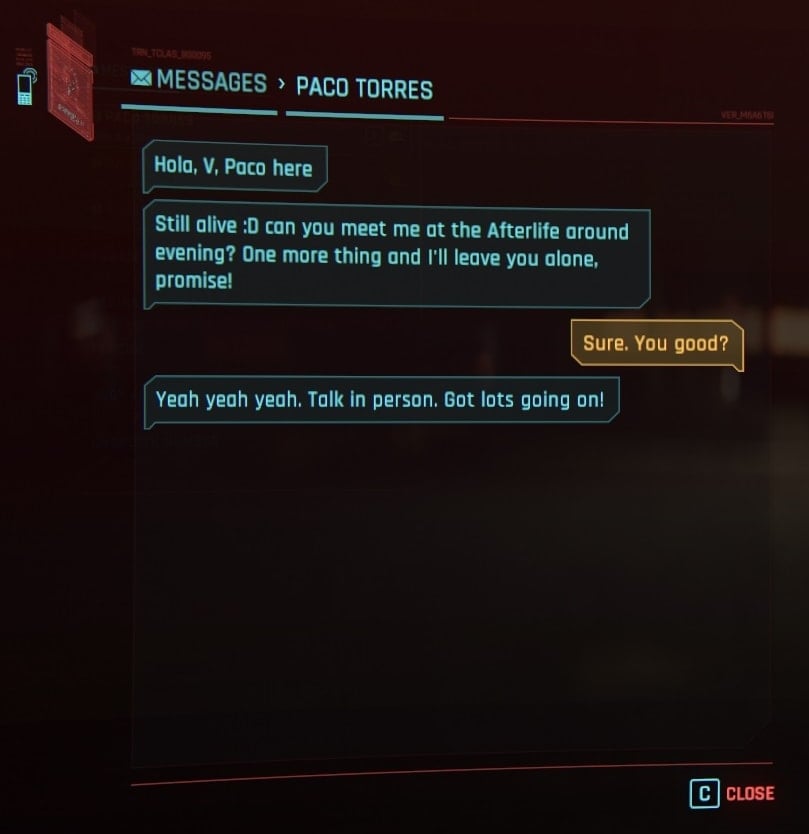 Balls to the Wall - messages from Paco Torres