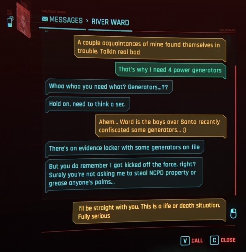 Balls to the Wall - messages from River