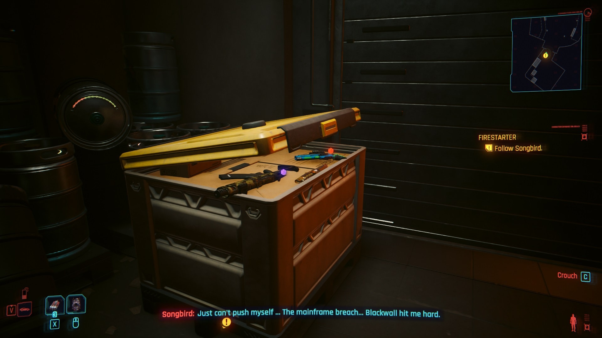 What happens if you side with Songbird
