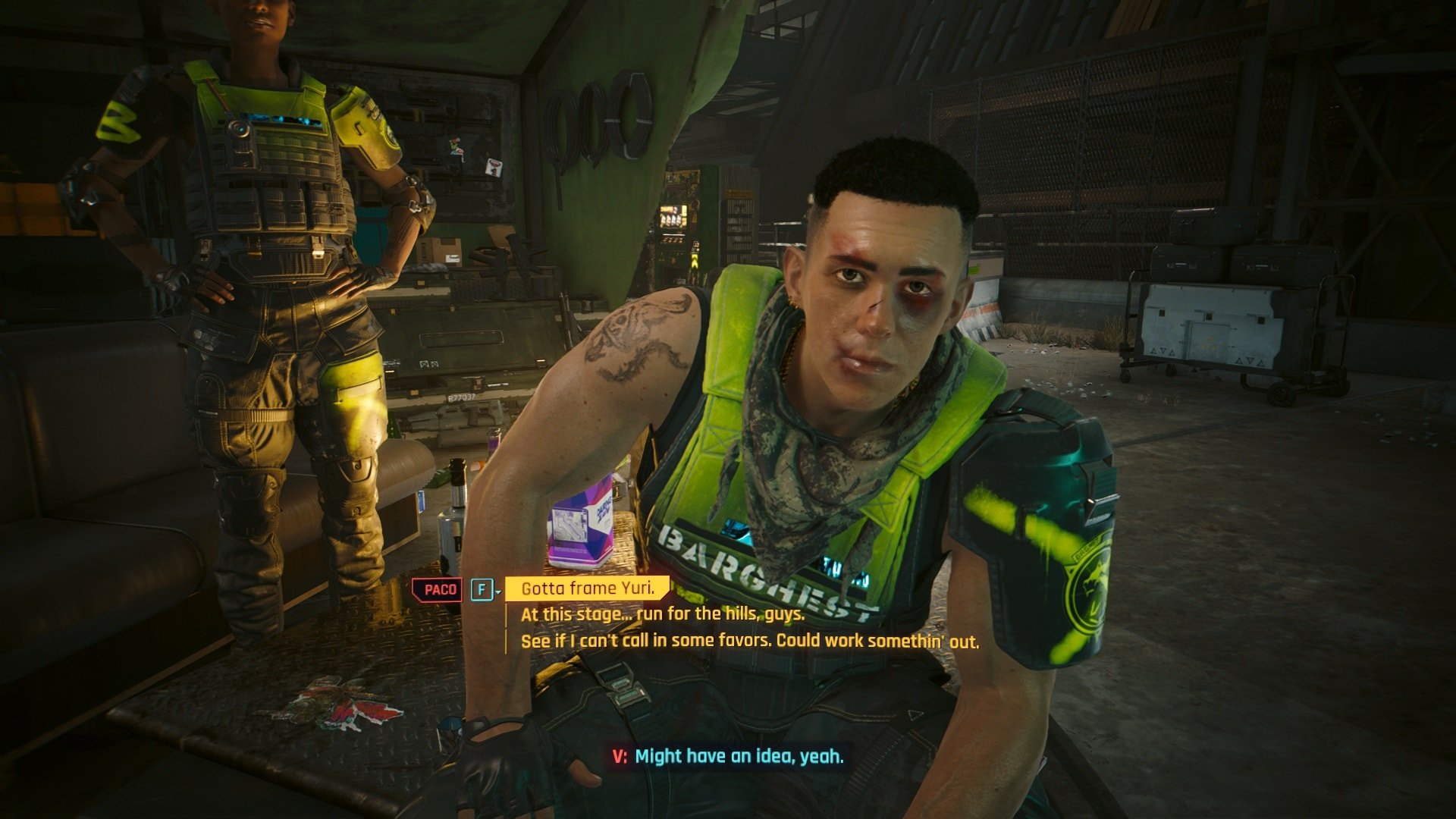 What happens if you Frame Yuri - Balls To The Wall Walkthrough: Cyberpunk 2077 Phantom Liberty