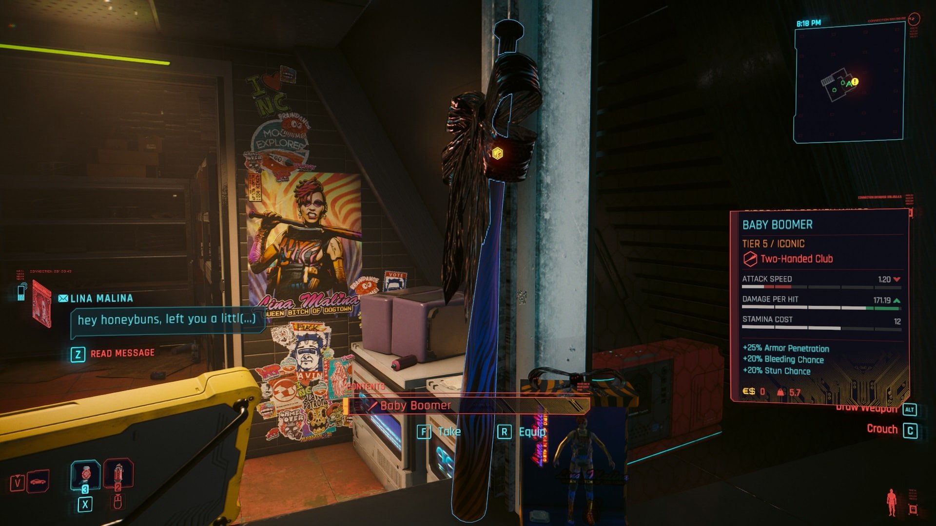 Dazed And Confused Mission Walkthrough - how to get Lina Malina's Bike, the Malina-Mobile