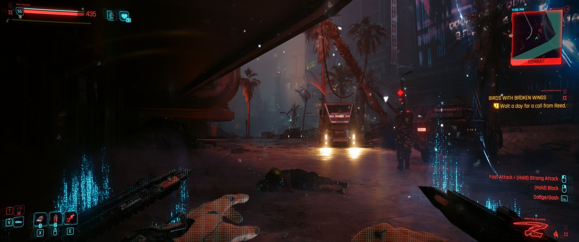 Cyberpunk-2077-Visual-Fixed-Bug-with-Mantis-Blades