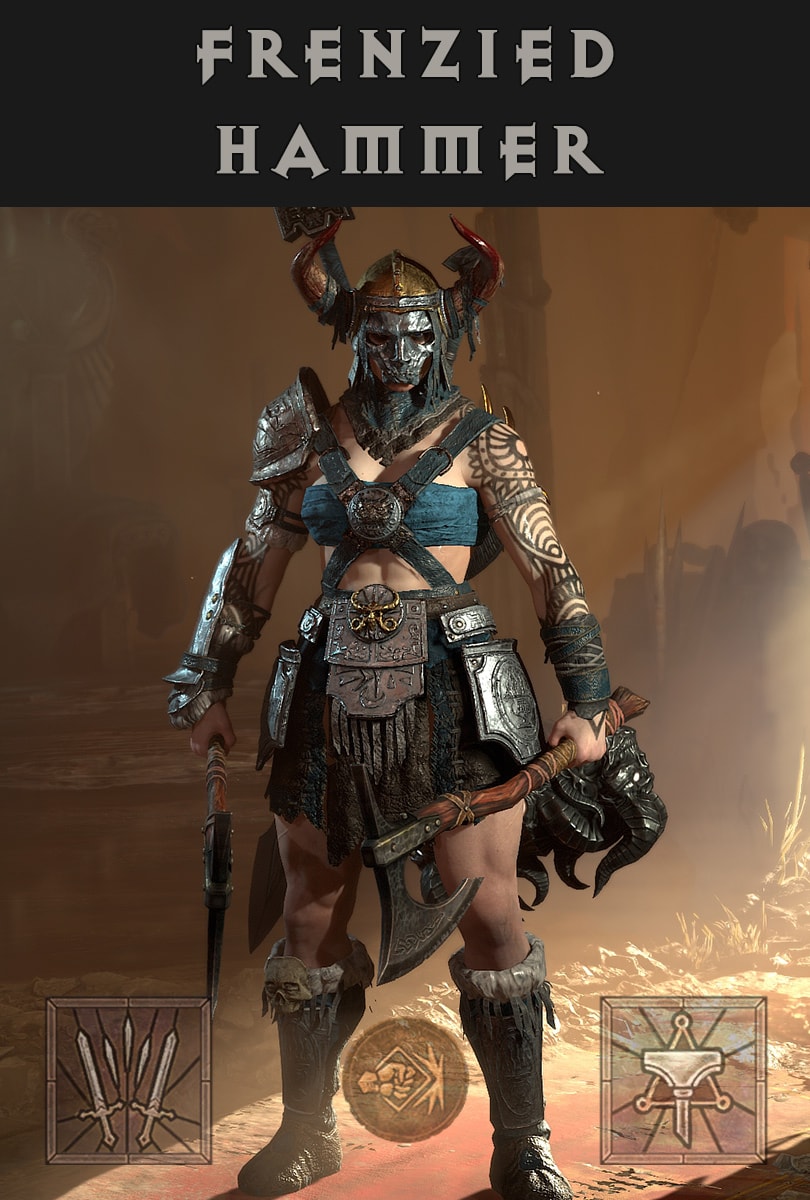Diablo 4 Barbarian Build Guide - Frenzied Hammer