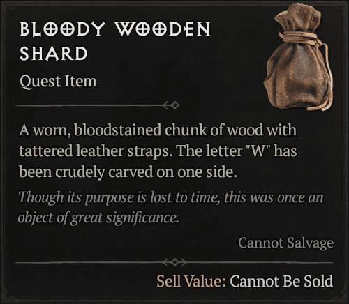 Key Locations and Hints to the Secret Cow Level - the bloody wooden shard
