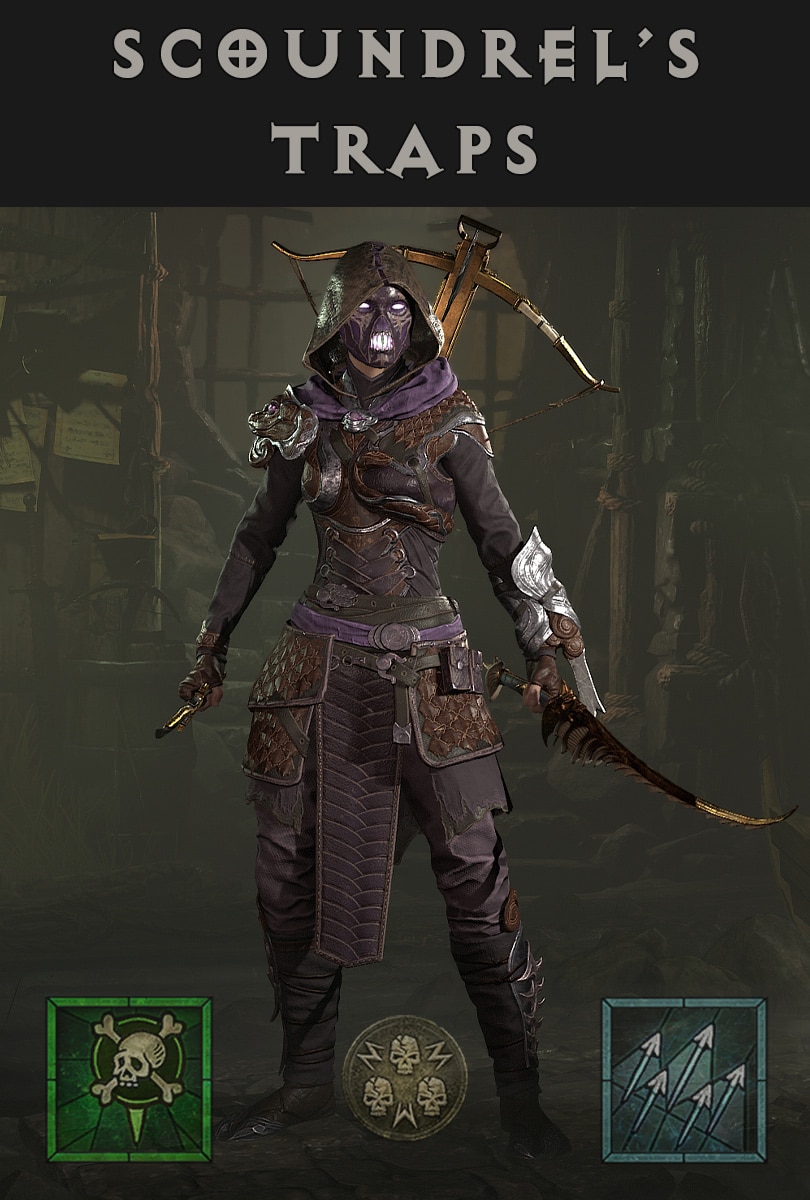 Diablo IV Rogue Build - Scoundrel's Traps