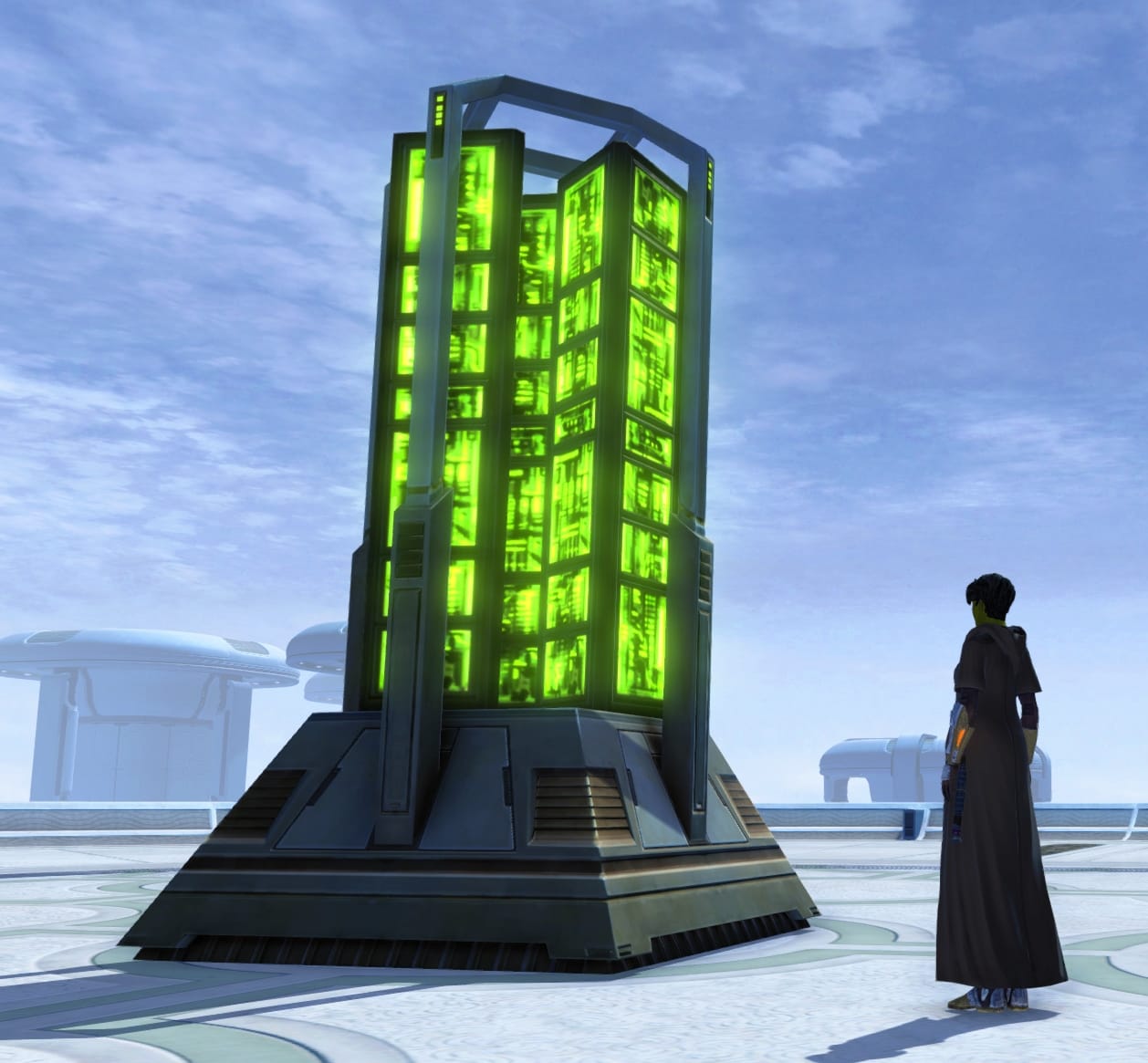 SWTOR Directive 7 Flashpoint Decoration Drop - Mentor Processing Core decoration