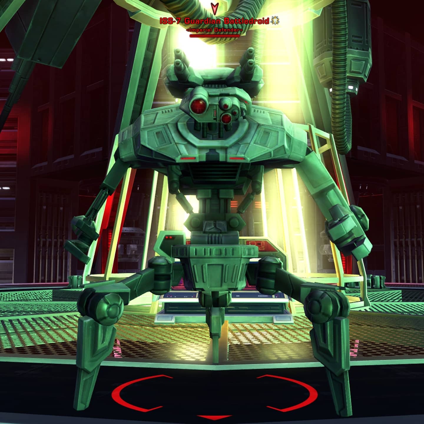 Second Boss: ISS-7 Guardian Battledroid