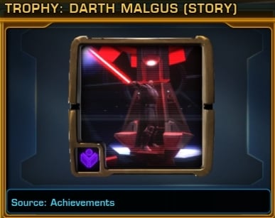 Achievements for The False Emperor - Defeat the Sith Usurper (Veteran Mode)