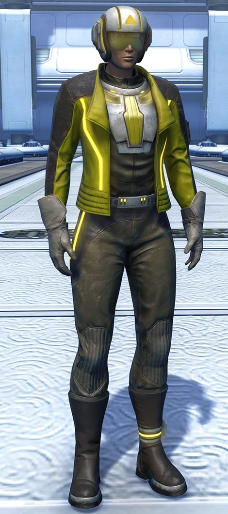 Burning Ramage Armor Front