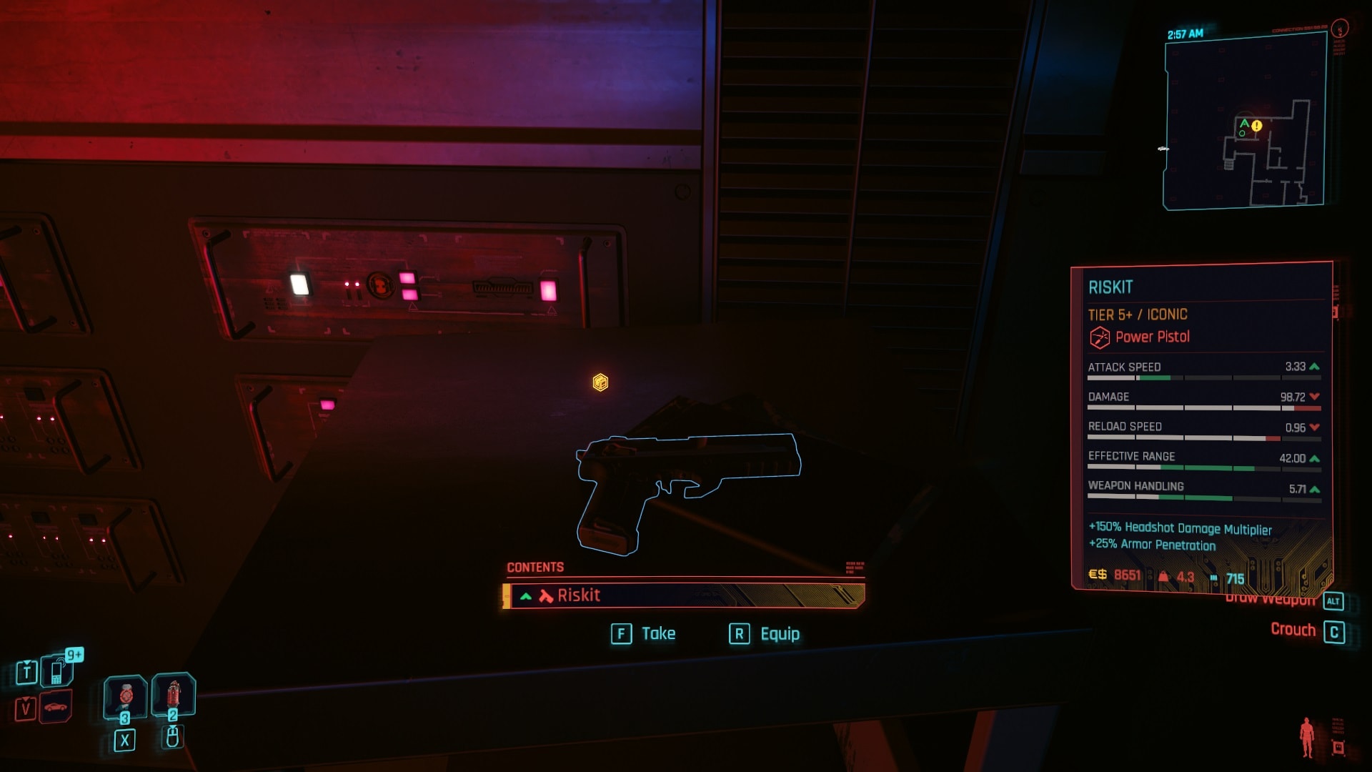 Bree's Tier 5 Iconic Power Pistol "Riskit"