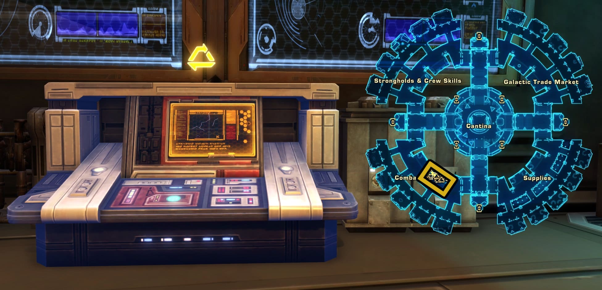 Republic Fleet - Heroic Mission Terminal Location - SWTOR Currencies Guide