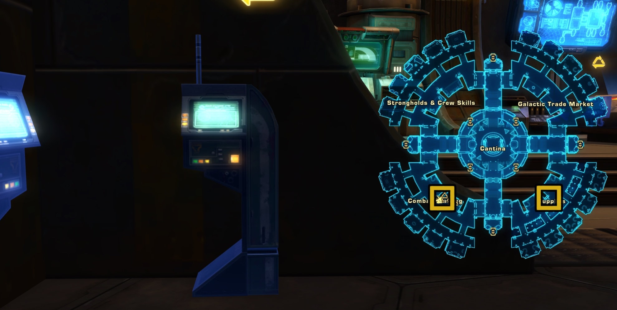 Republic Fleet - Operations Terminal Locations - SWTOR Currencies Guide