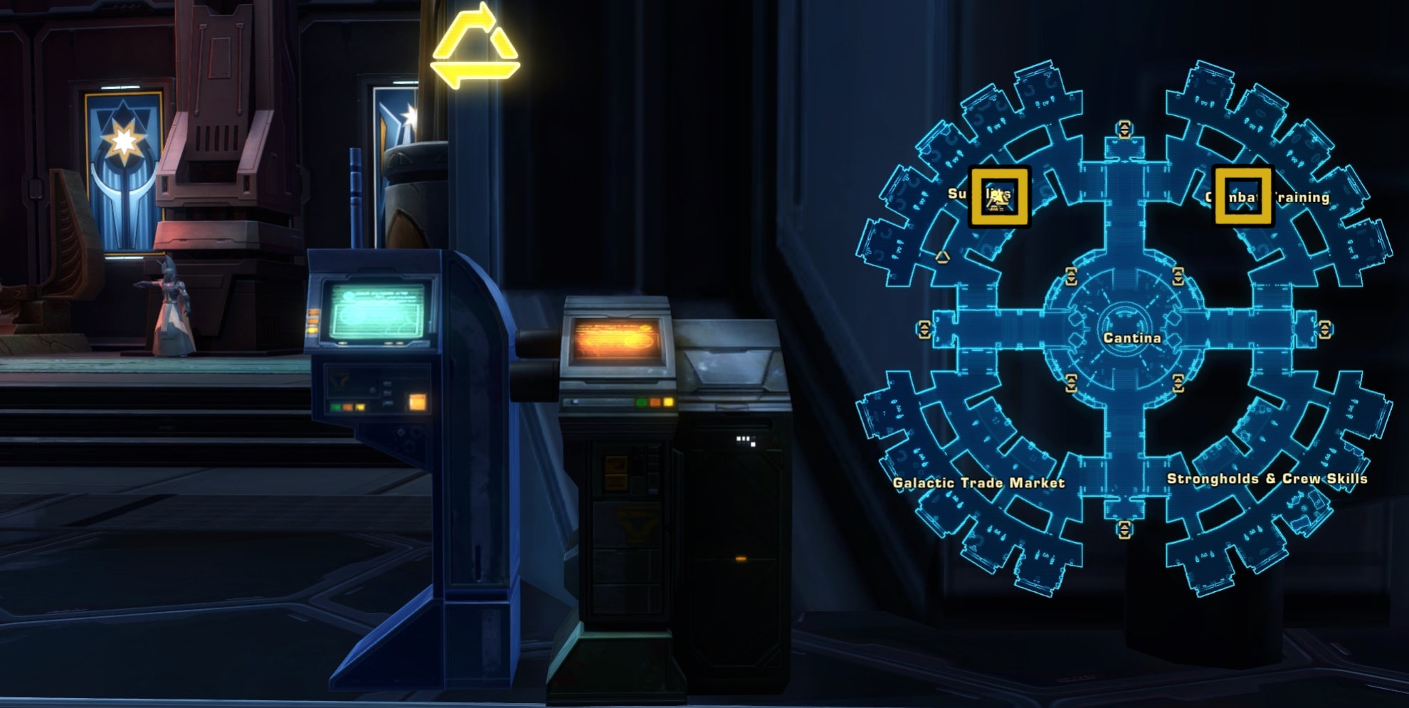 Imperial Fleet - Operations Terminal Locations - SWTOR Currencies Guide