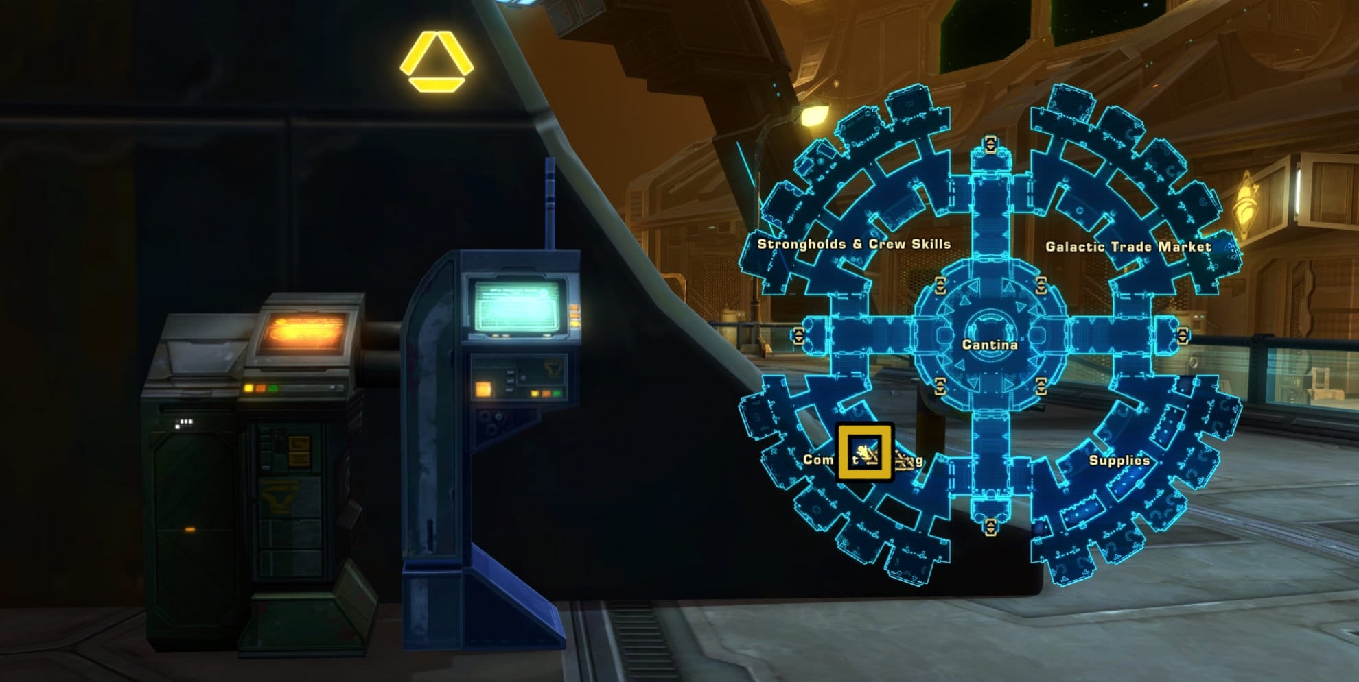 Republic Fleet - PvP Mission Terminal Location - SWTOR Currencies Guide