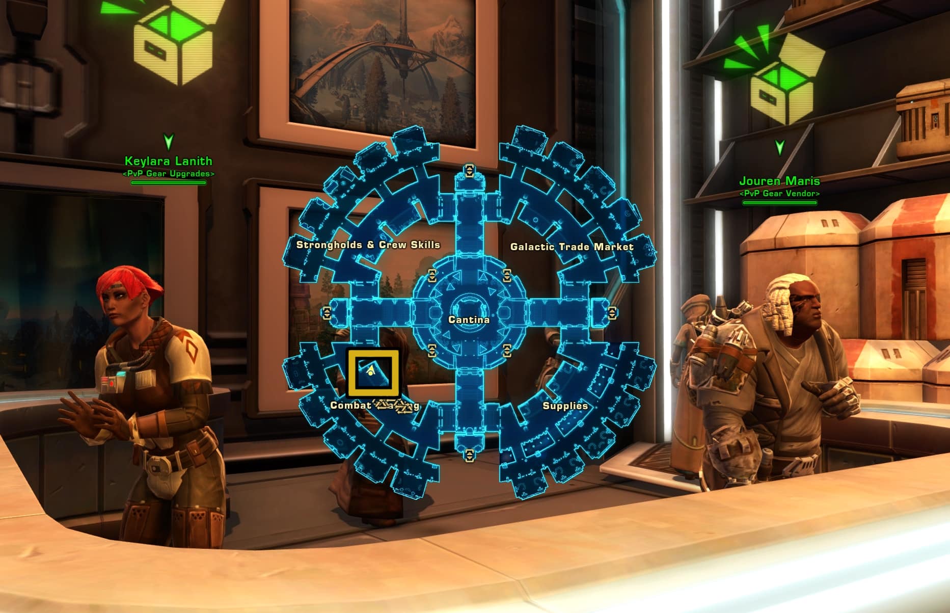 Republic Fleet - PvP Vendor Location - SWTOR Currencies Guide
