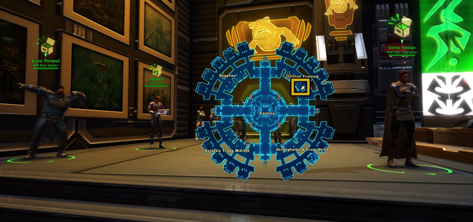 Imperial Fleet - PvP Vendor Location - SWTOR Currencies Guide