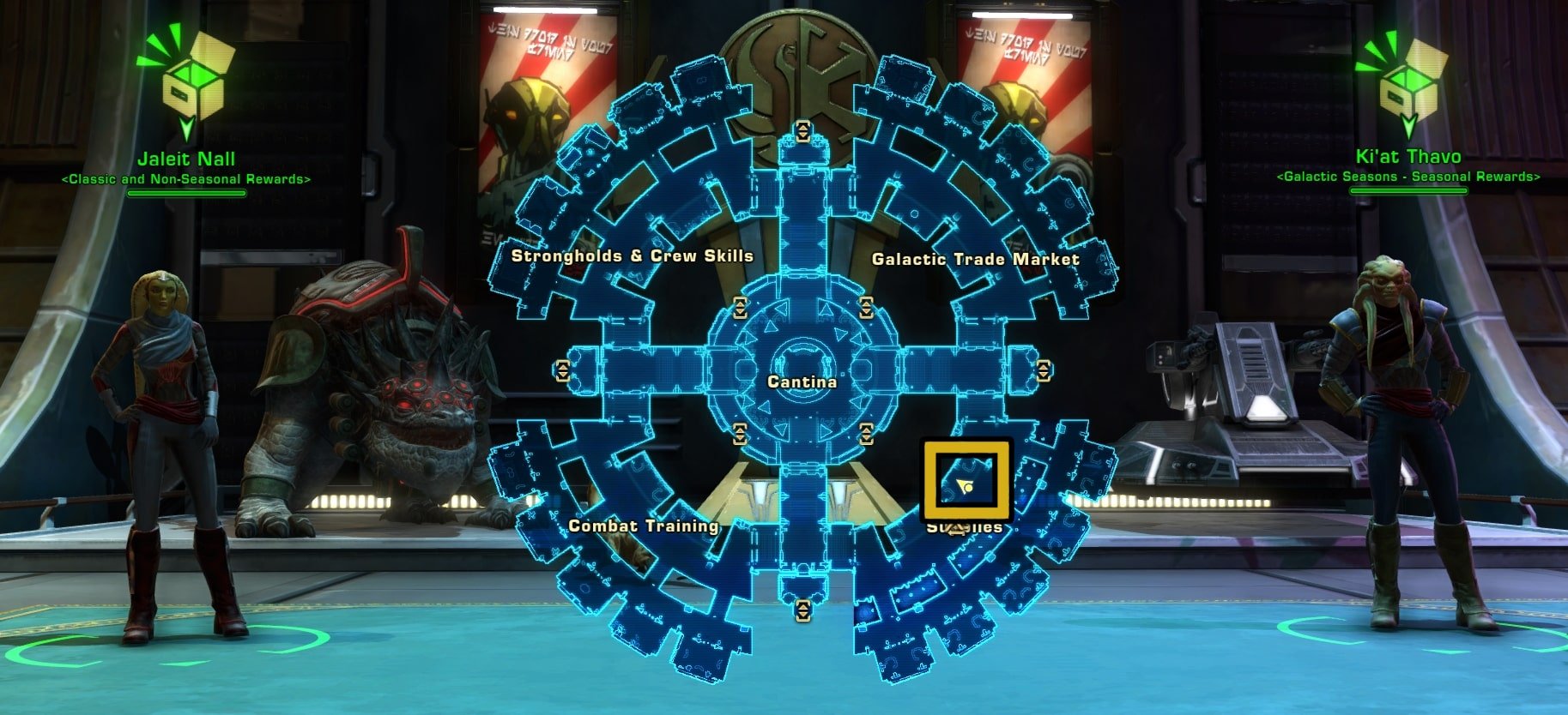 Republic Fleet - Galactic Season Vendor Locations