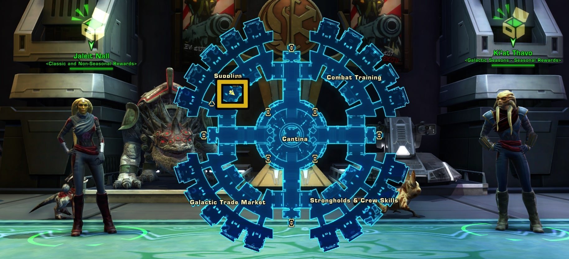 Imperial Fleet - Galactic Season Vendor Locations