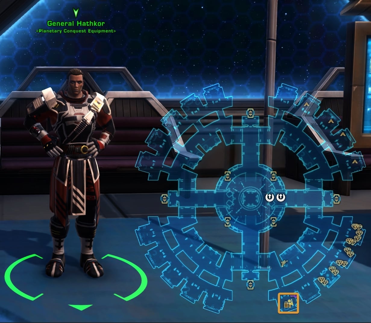 SWTOR Planetary Conquest Vendor Location - Imperial Fleet