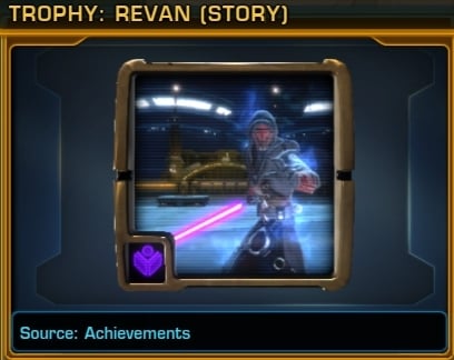 Achievements for The Foundry Flashpoint - Defeat Revan (Veteran Mode)