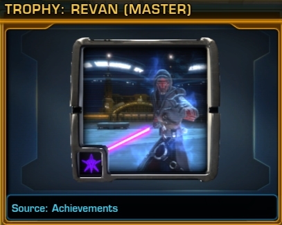 Achievements for The Foundry Flashpoint - Defeat Revan (Veteran Mode)