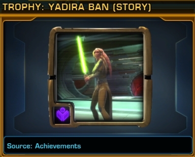 Achievements for The Black Talon - Defeat Yadira Ban (Veteran Mode)