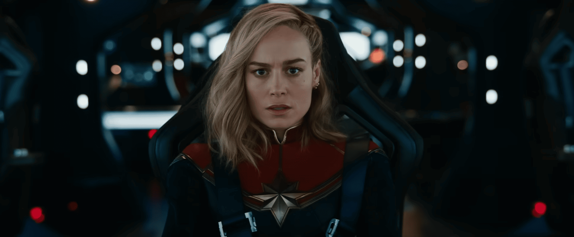 Captain Marvel and the Marvels on their way to Tarnax