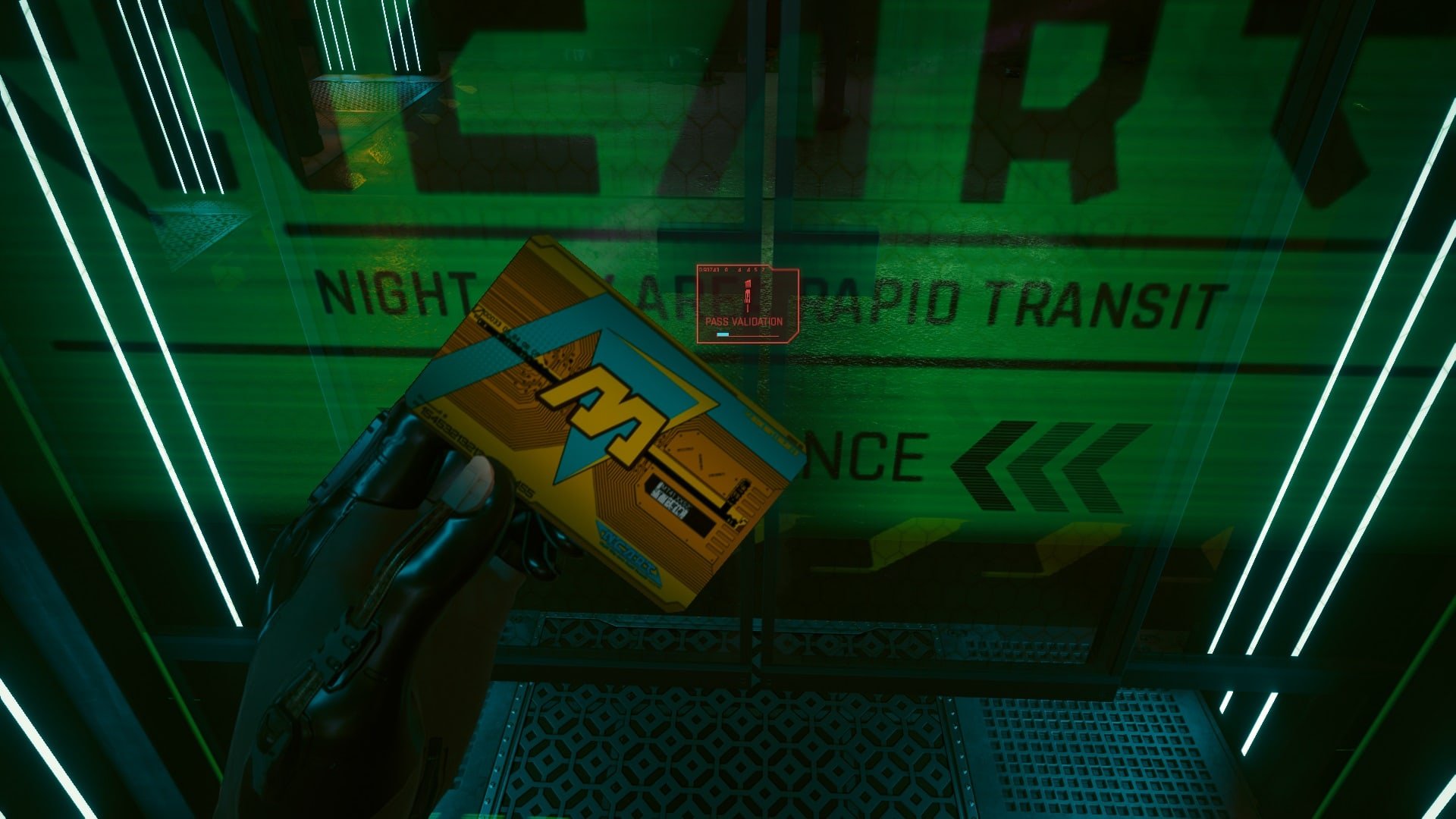 How to use Night City's Metro