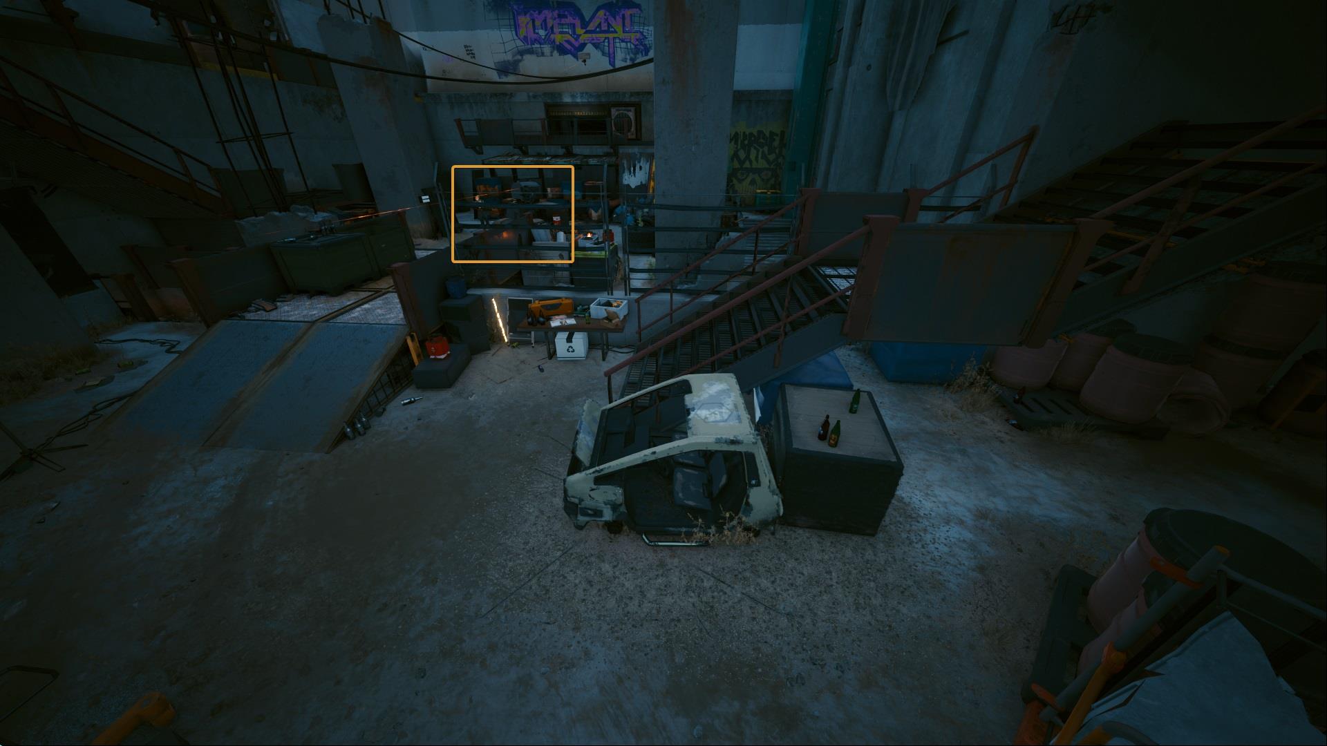Infiltrate the scav's hideout