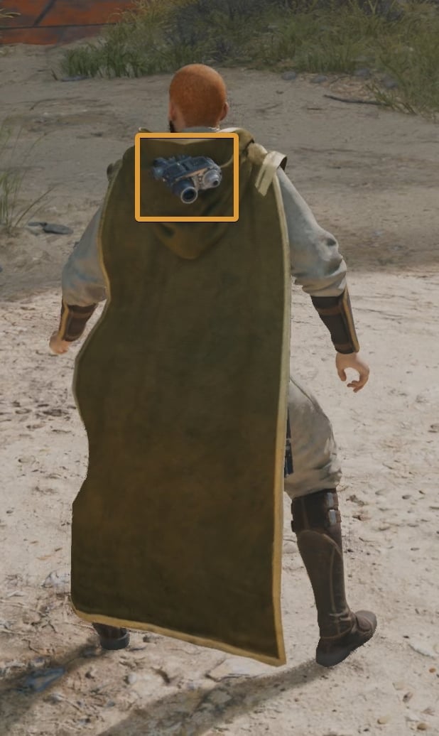 Dagan Robes Mod - cape bug