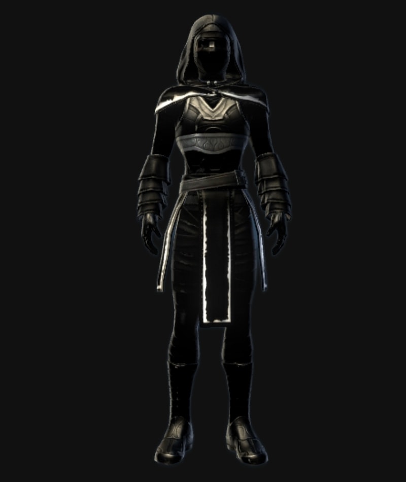 Good Example of SWTOR outfit using an Enhanced Dye 2