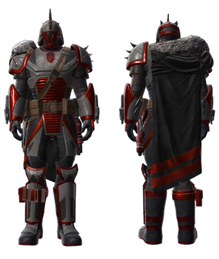 Gray and Vulcanized Red Dye Module Preview Front and Back