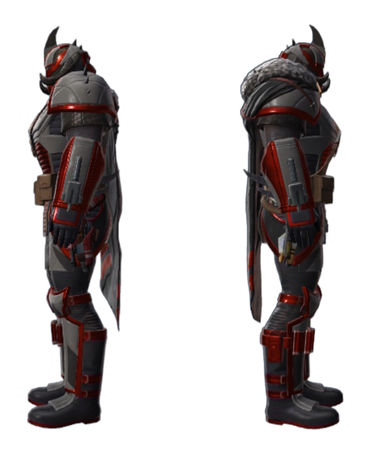 Gray and Vulcanized Red Dye Module Preview Sides