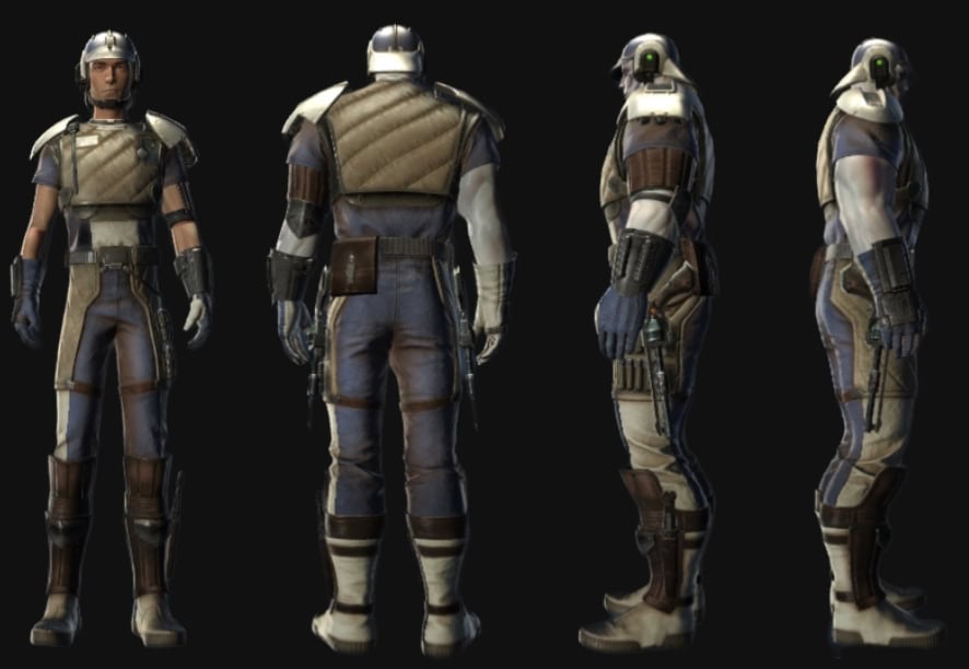 Mantellian Support Armor Set - SWTOR Kessan's Landing Reputation Vendor