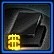 Metallic Black and Matte Black Dye Icon