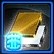 Metallic Gold and Chrome White
