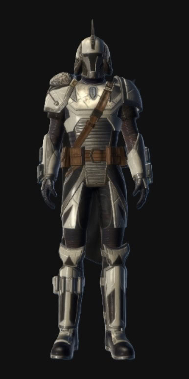 Metallic Gray and Chrome White Front