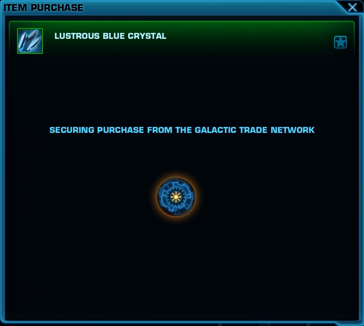 Purchasing Items on the GTN