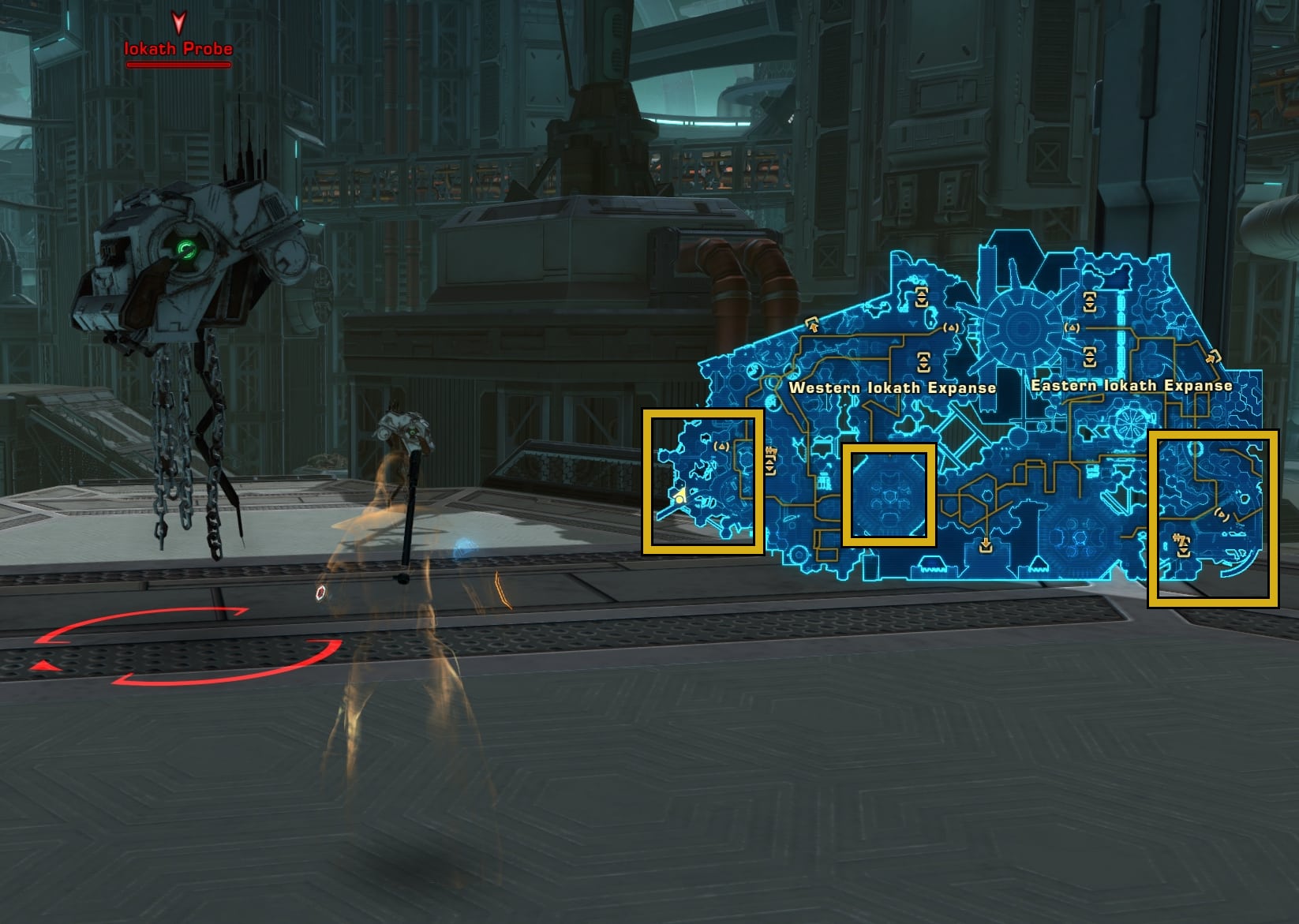 SWTOR Kessan's Landing Geothermal Shielding Missions Guide - Iokath Expanse - Iokath Probe Droid Locations