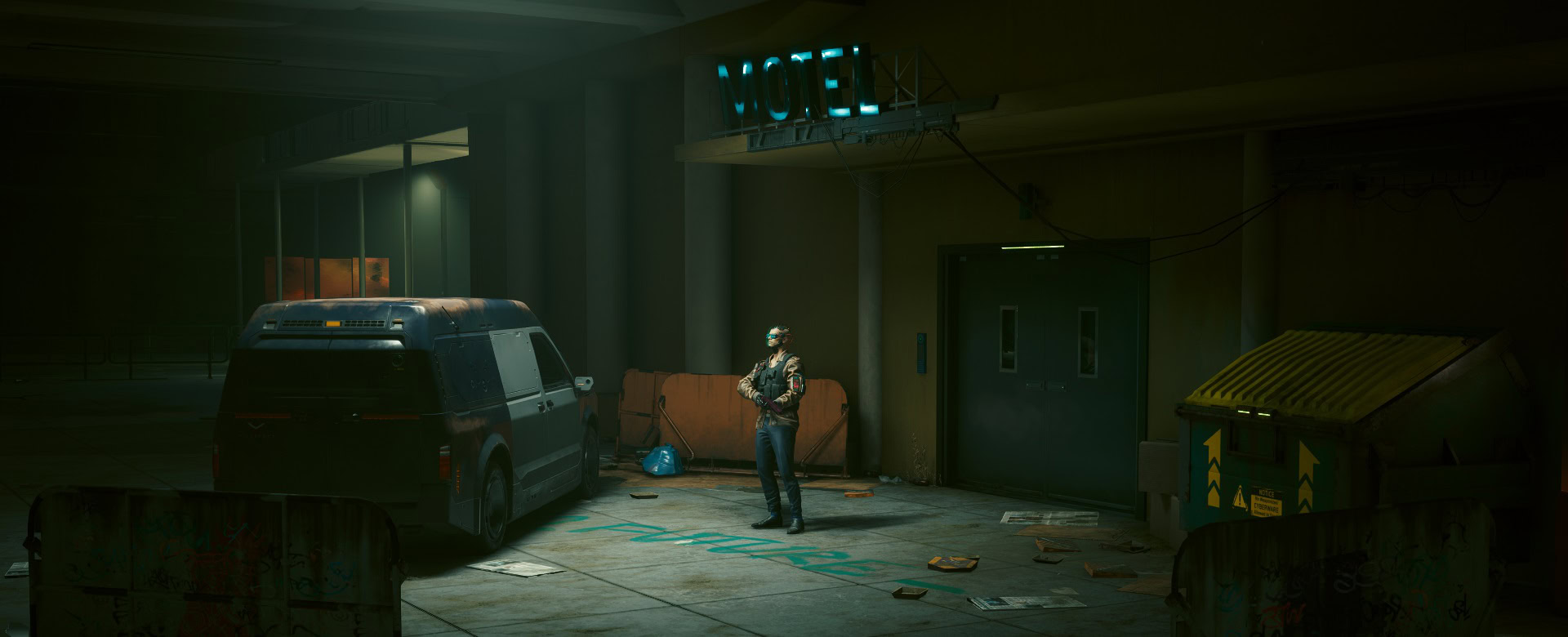 Go to Find Leon Rinder in the Motel where he is hiding
