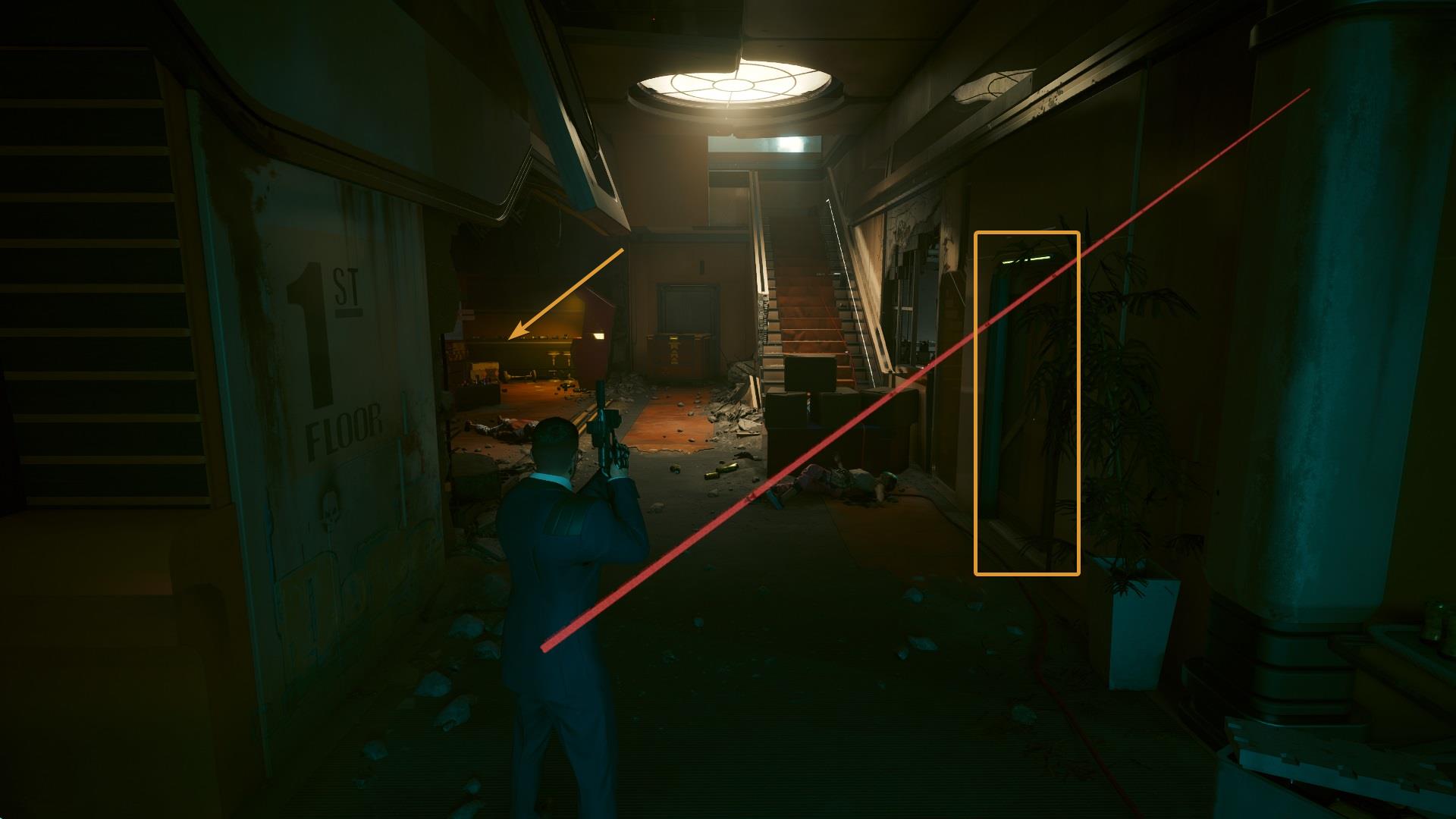 Go to Find Leon Rinder in the Motel where he is hiding