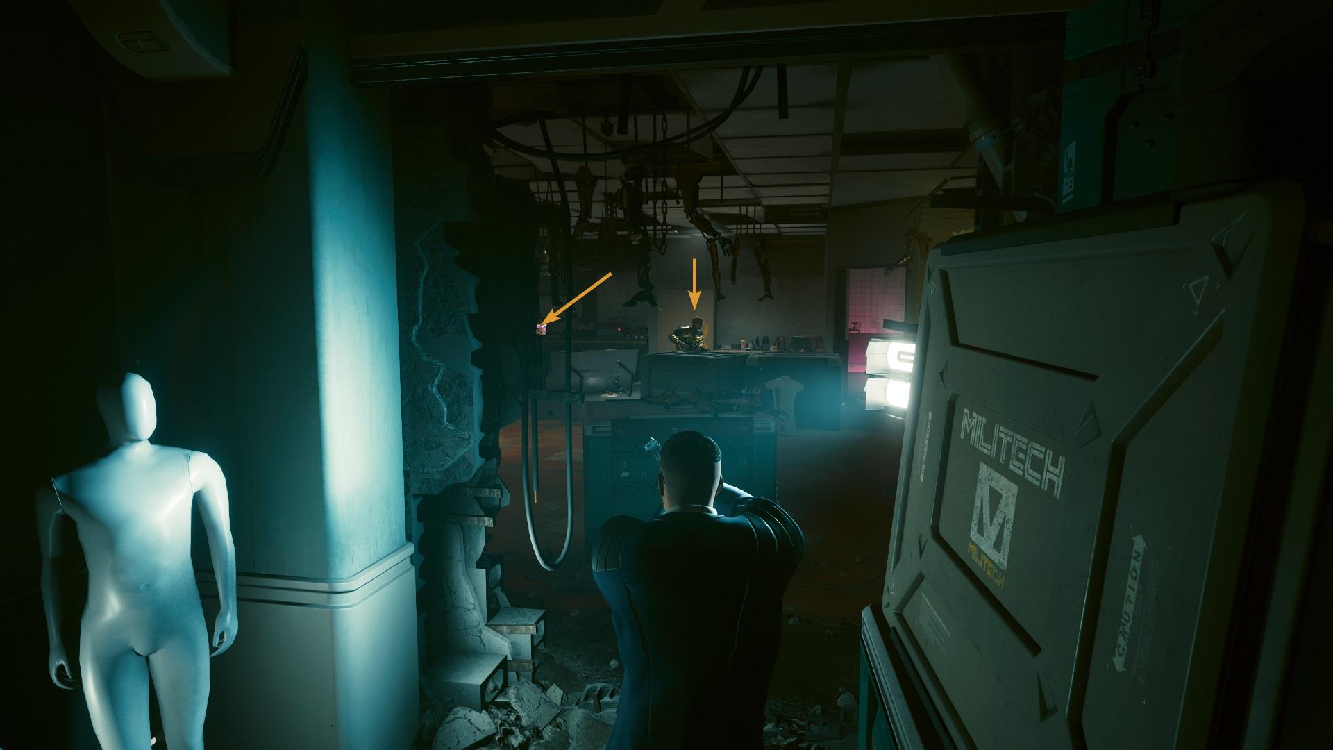 Go to Find Leon Rinder in the Motel where he is hiding