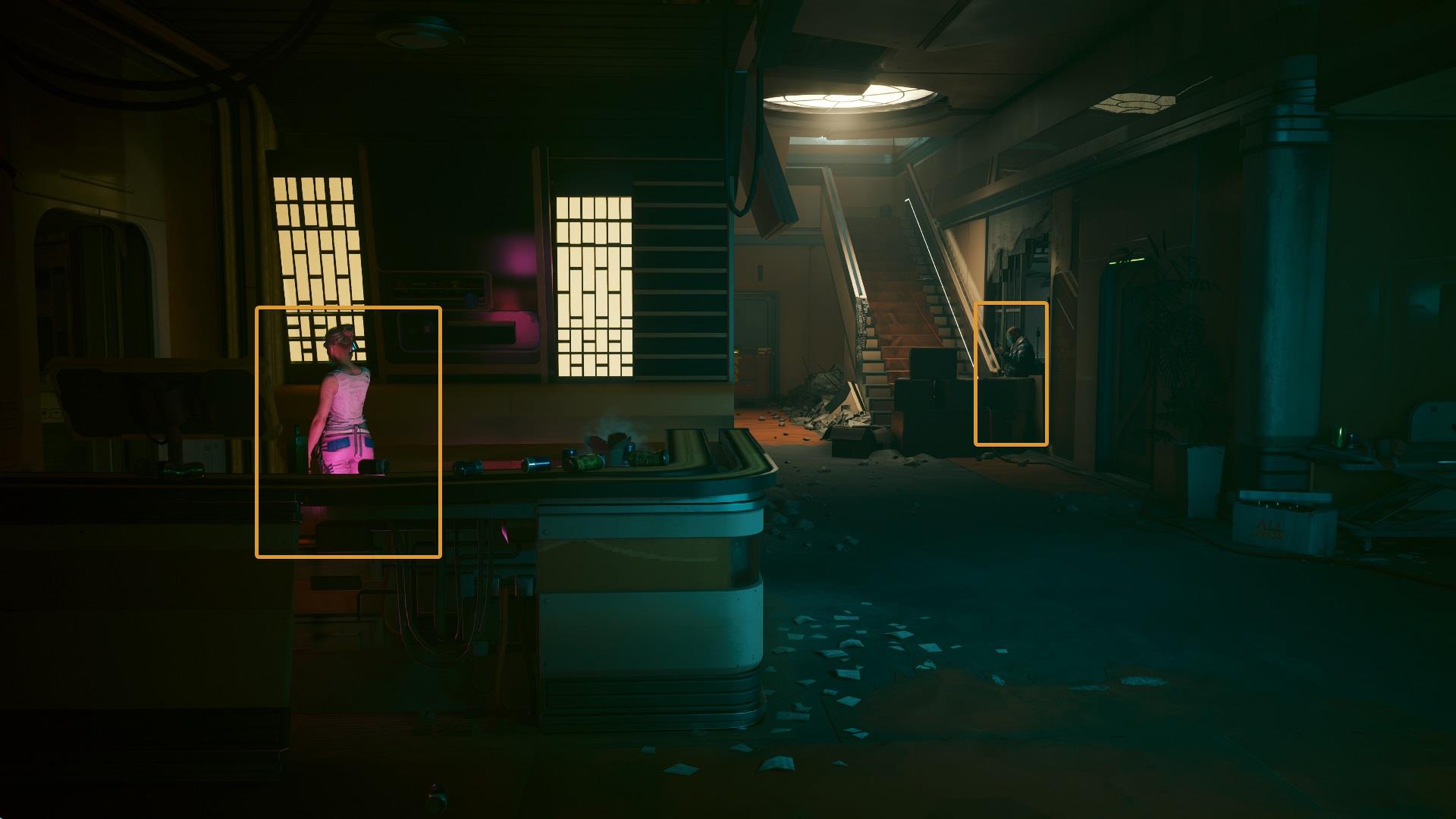 Go to Find Leon Rinder in the Motel where he is hiding
