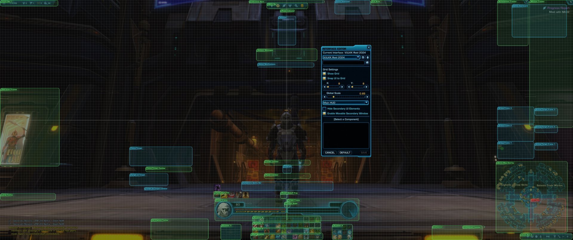 VULKK Raid SWTOR UI 7.4b settings