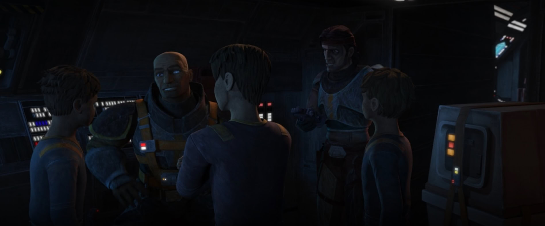 The Bad Batch three clone cadets rescued 2