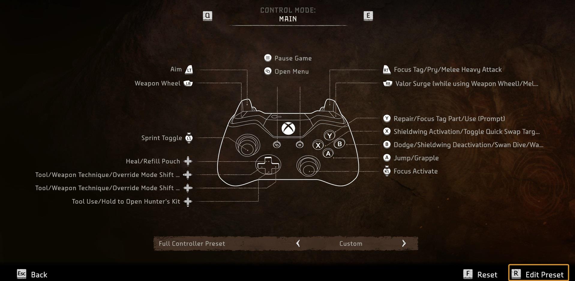 How to Customize your Controller's preset